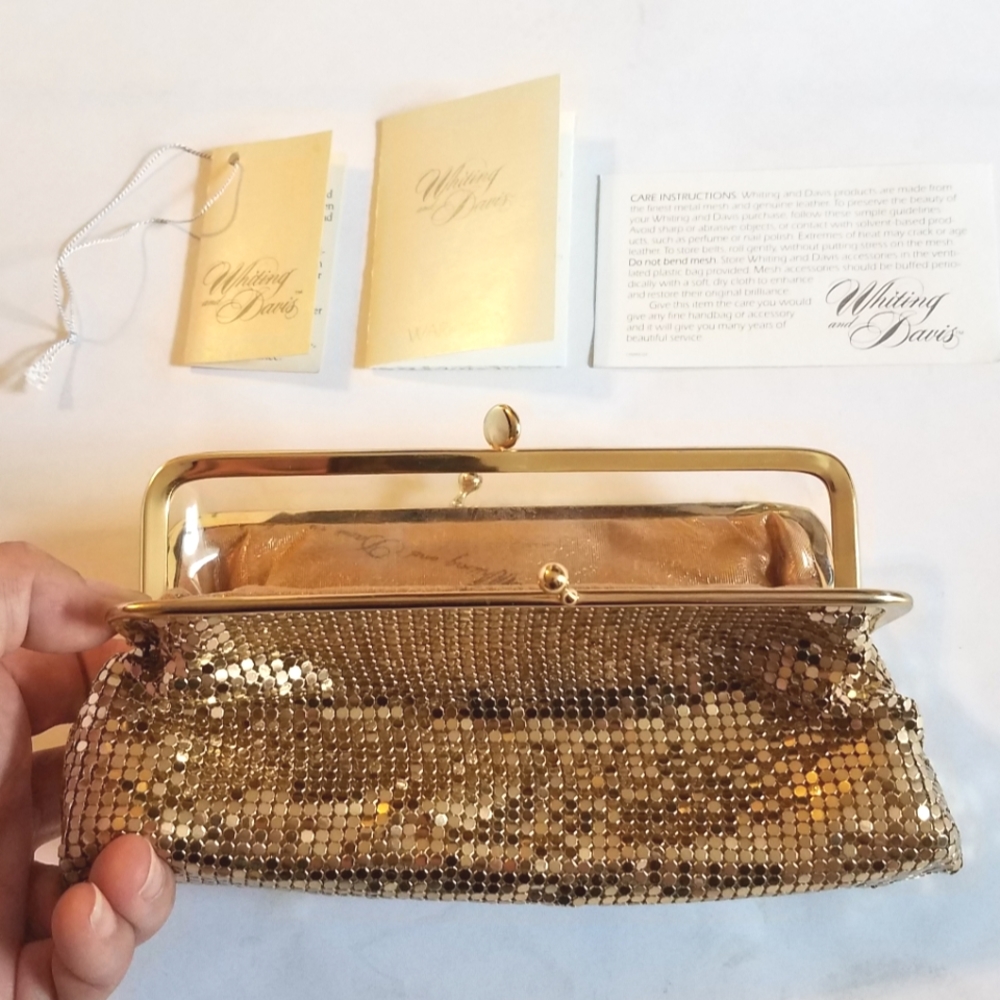 Vintage Whiting & Davis Chainmail Clutch